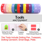 New Product Christmas Cute Pet Theme 5D Diamond Painting